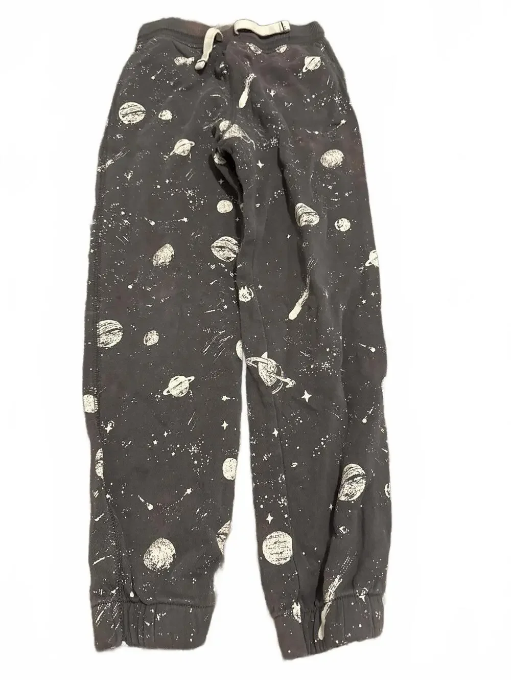 Carter's Kids Boys Space Print Jogger Pants Size 7 - Lot of 2